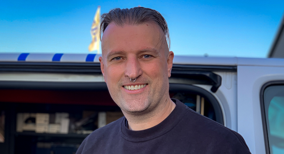 Mikkel er meget – hos os er han sikringstekniker!